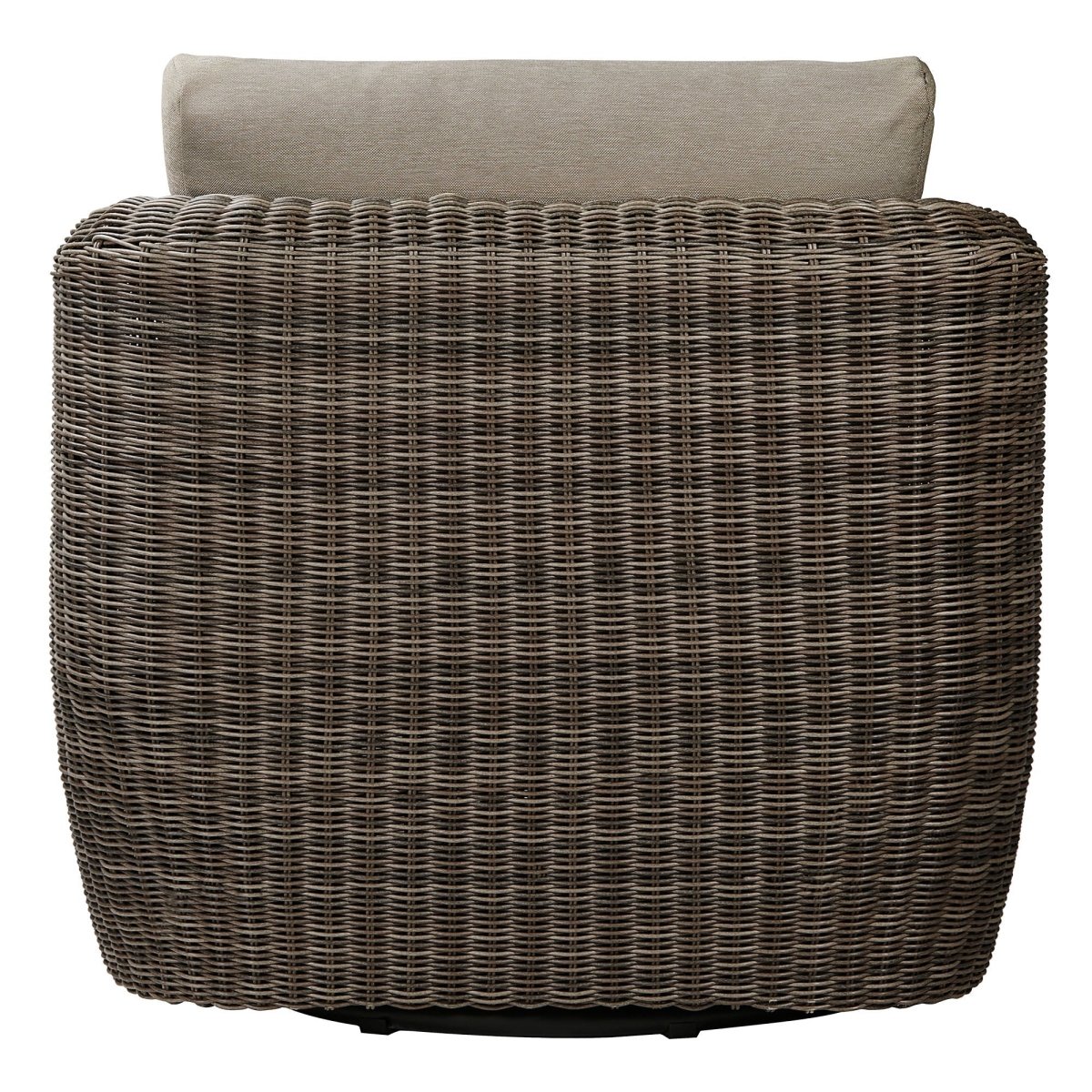 Outdoor Lounge Set with Wicker Weave Design