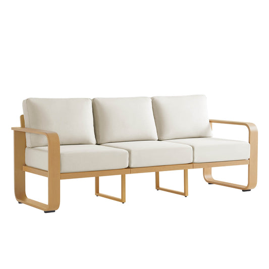 Outdoor Patio Sofa Set in Modern Design with 4 Pieces