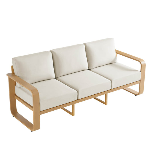 Outdoor Patio Sofa Set in Modern Design with 4 Pieces