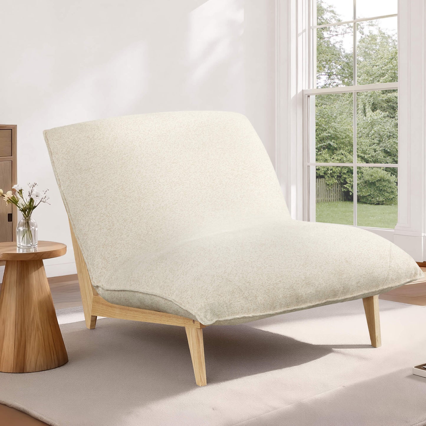Oversized Plush Accent Chair with Deep Cushions