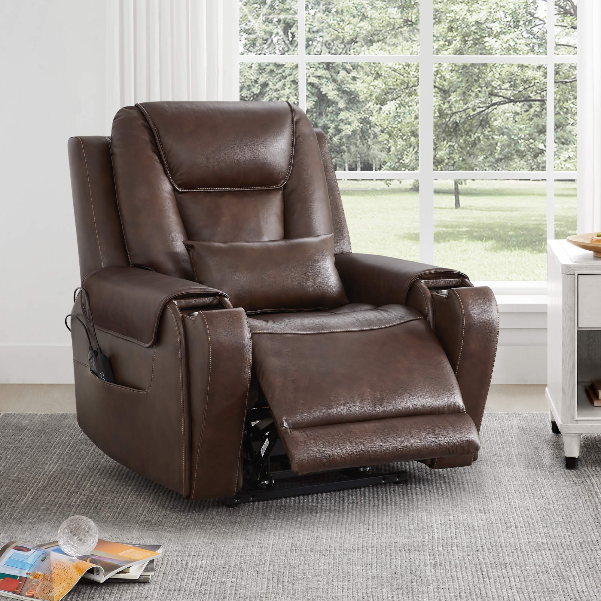 Power Lift Assist Recliner with Infinite Positioning