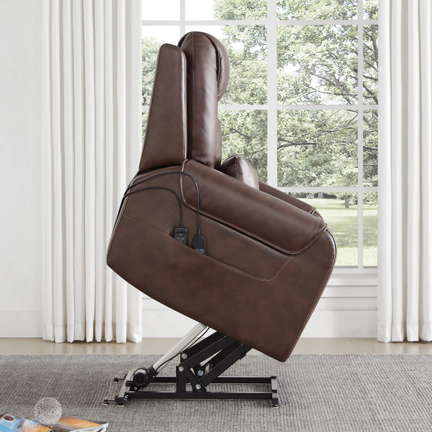Power Lift Assist Recliner with Infinite Positioning