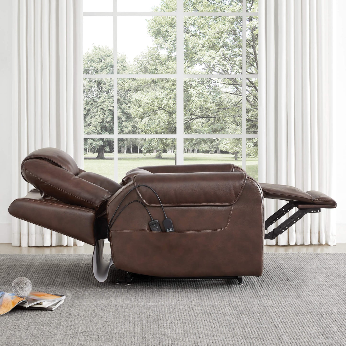 Power Lift Assist Recliner with Infinite Positioning