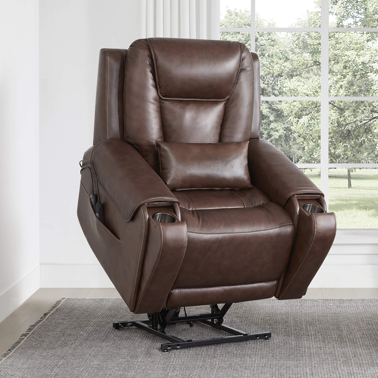 Power Lift Assist Recliner with Infinite Positioning