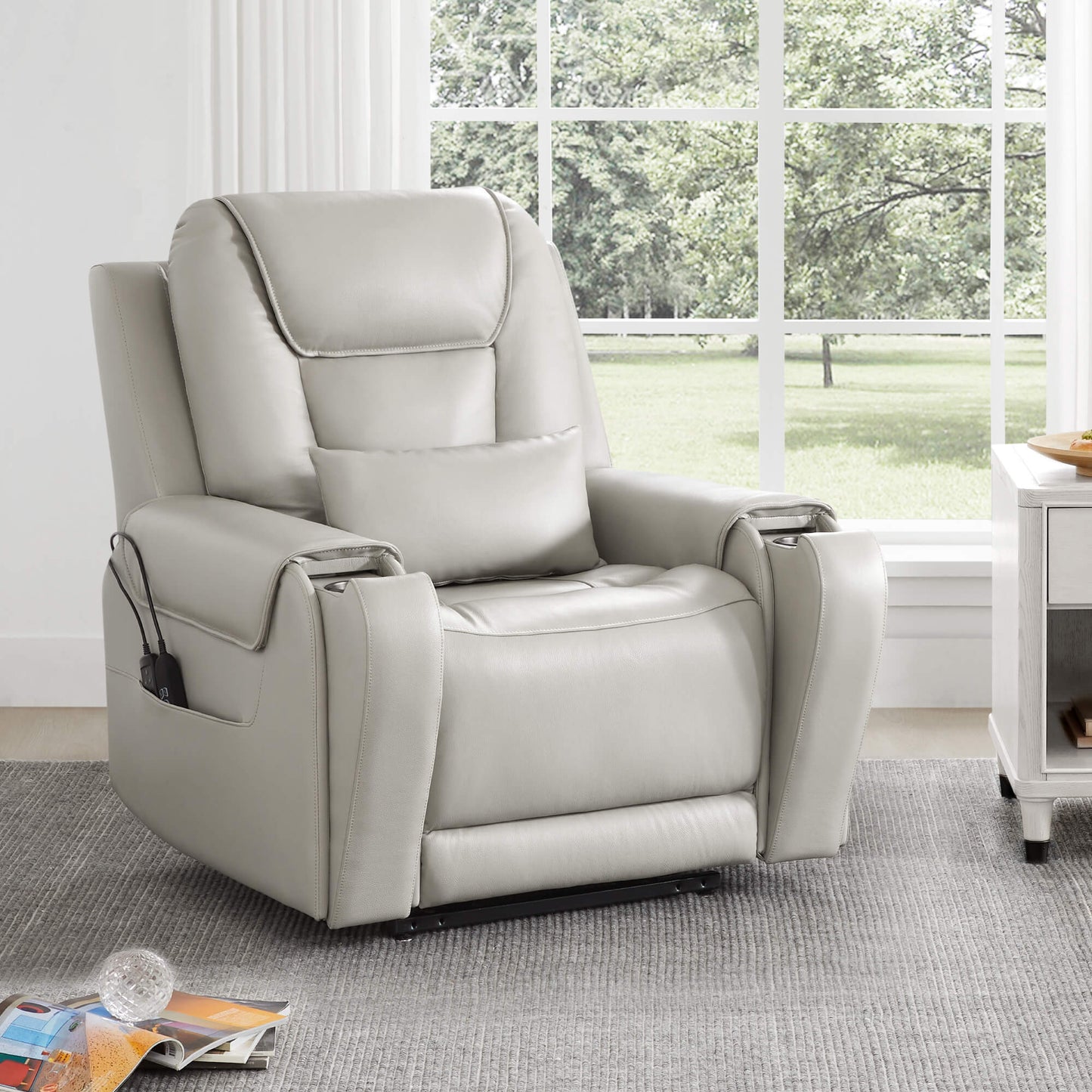 Power Lift Assist Recliner with Infinite Positioning
