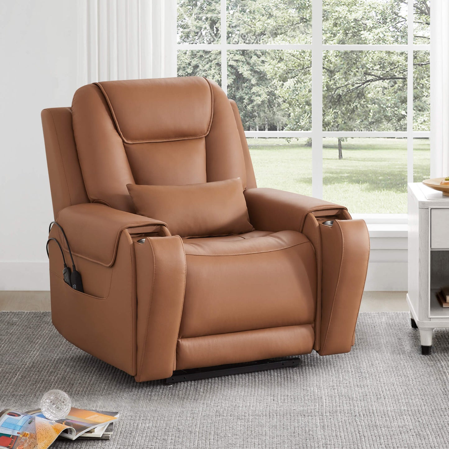Power Lift Assist Recliner with Infinite Positioning