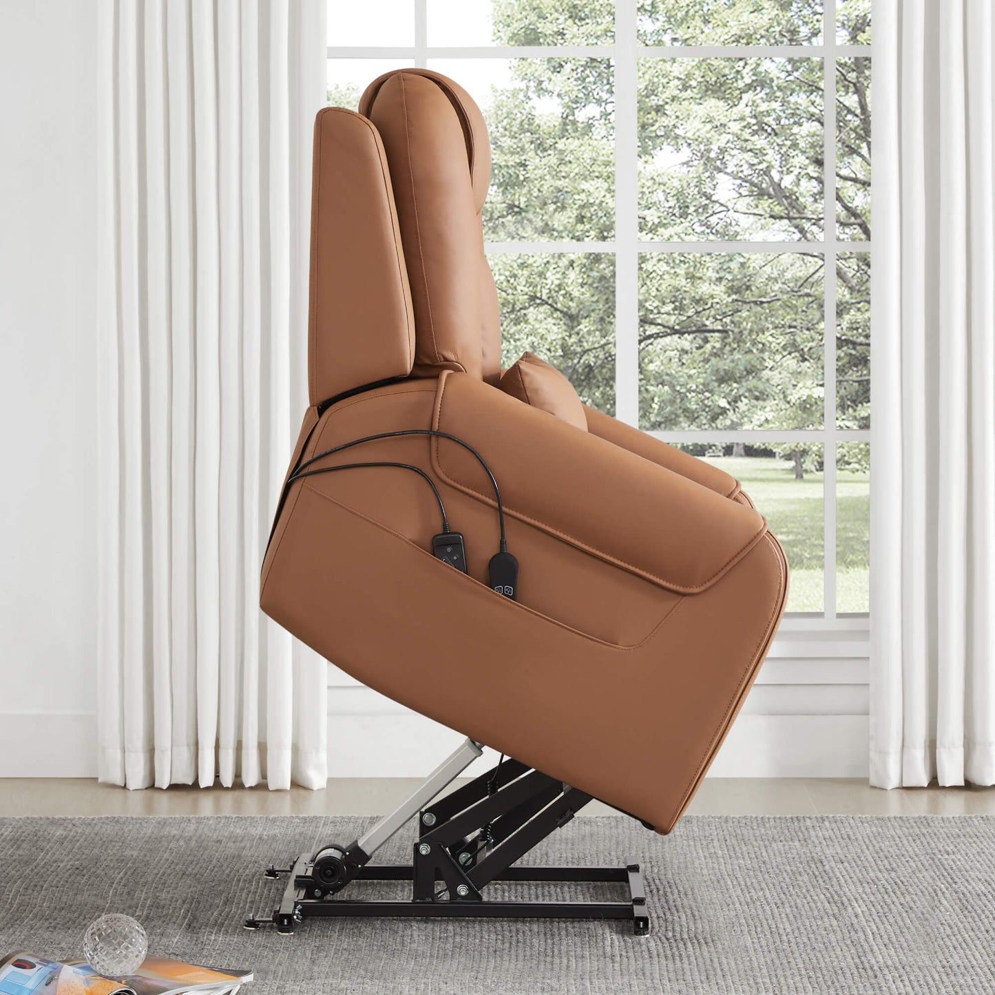 Power Lift Assist Recliner with Infinite Positioning