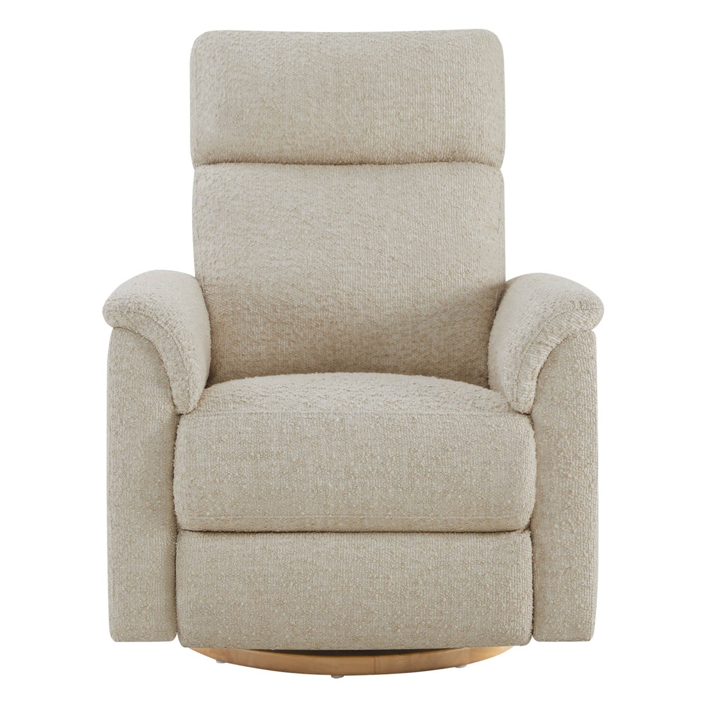 Power Swivel Nursery Glider Recliner with Nightlight Feature