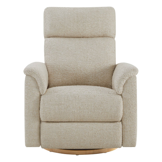 Power Swivel Nursery Glider Recliner with Nightlight Feature