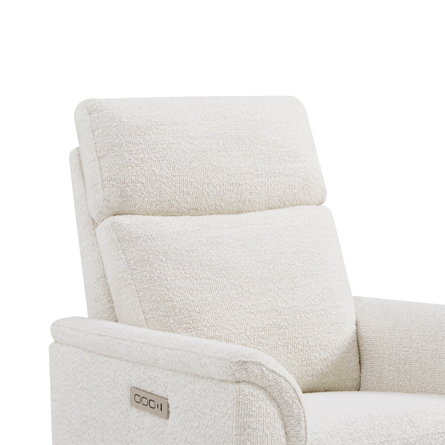 Power Swivel Nursery Glider Recliner with Nightlight Feature