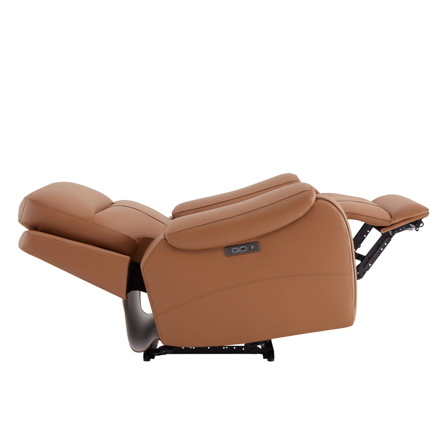 Recliner in Genuine Leather with Power Headrest