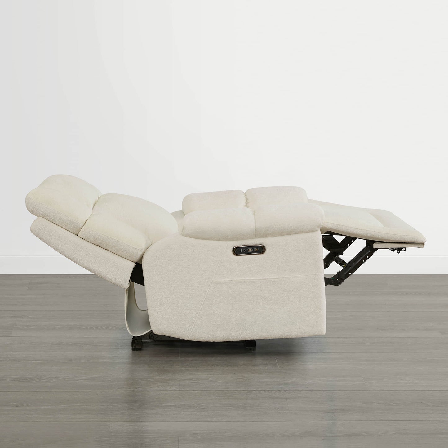 Recliner with Bluetooth Speakers and Power Lumbar Support