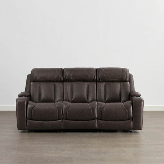 Reclining Sofa in Sable with Zero-Gravity Mechanism