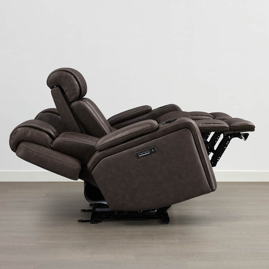 Reclining Sofa in Sable with Zero-Gravity Mechanism