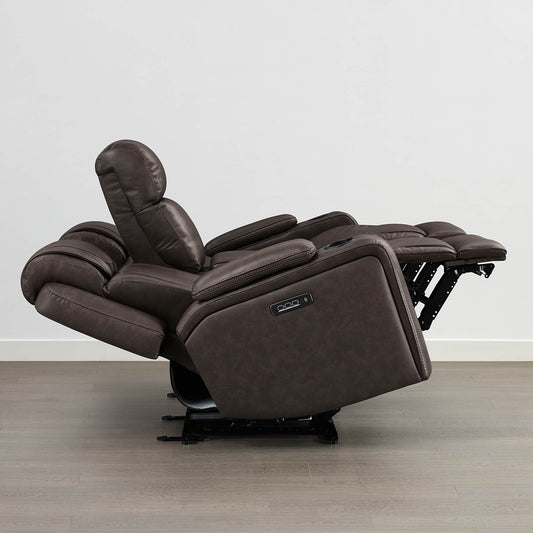 Reclining Sofa in Sable with Zero-Gravity Mechanism