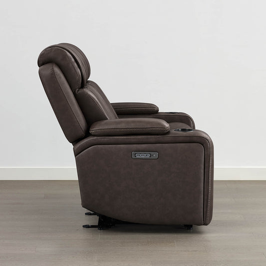 Reclining Sofa in Sable with Zero-Gravity Mechanism