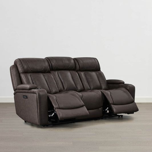 Reclining Sofa in Sable with Zero-Gravity Mechanism