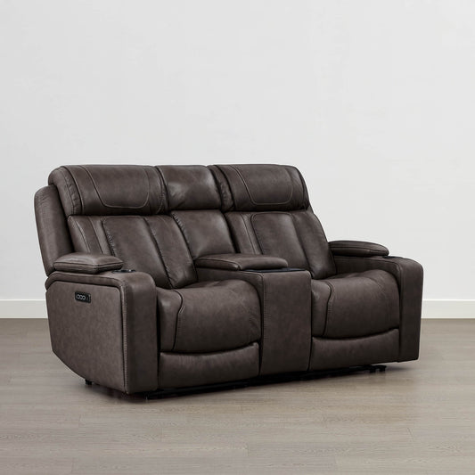 Reclining Sofa in Sable with Zero-Gravity Mechanism