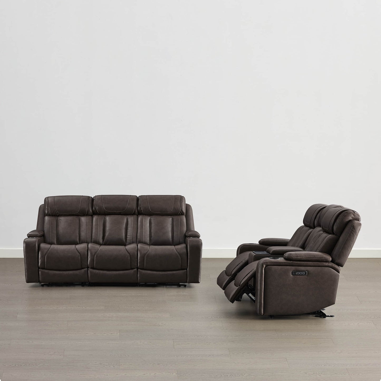 Reclining Sofa in Sable with Zero-Gravity Mechanism