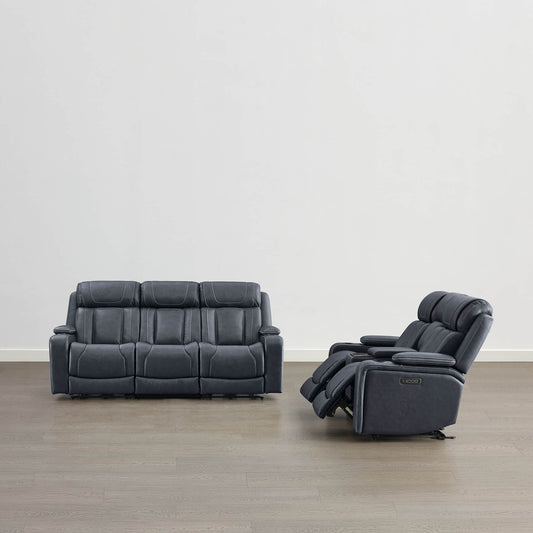 Reclining Sofa in Sable with Zero-Gravity Mechanism