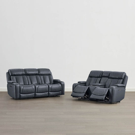 Reclining Sofa in Sable with Zero-Gravity Mechanism