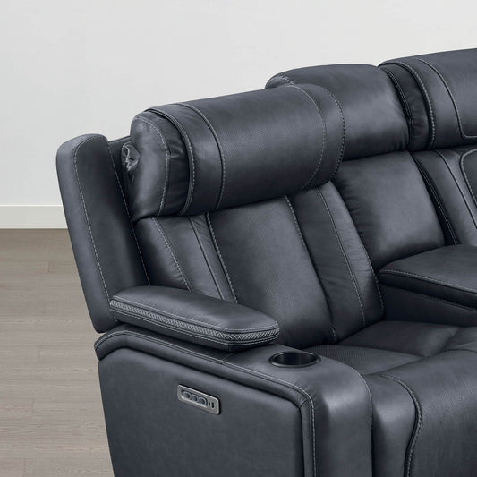 Reclining Sofa in Sable with Zero-Gravity Mechanism