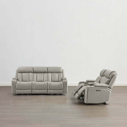 Reclining Sofa in Sable with Zero-Gravity Mechanism