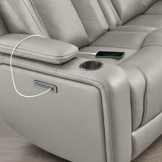 Reclining Sofa in Sable with Zero-Gravity Mechanism