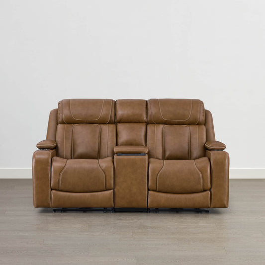 Reclining Sofa in Sable with Zero-Gravity Mechanism