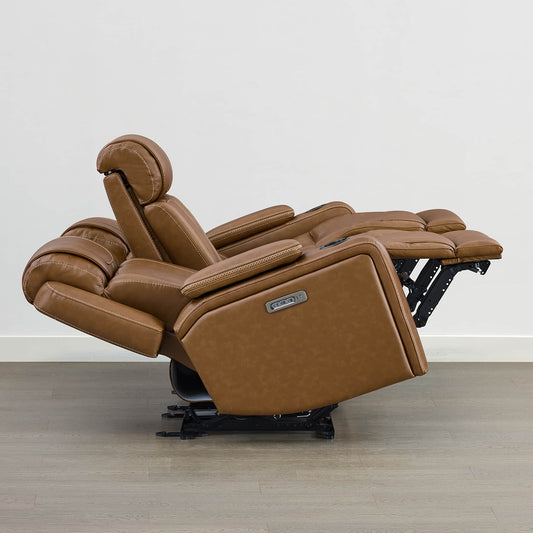 Reclining Sofa in Sable with Zero-Gravity Mechanism