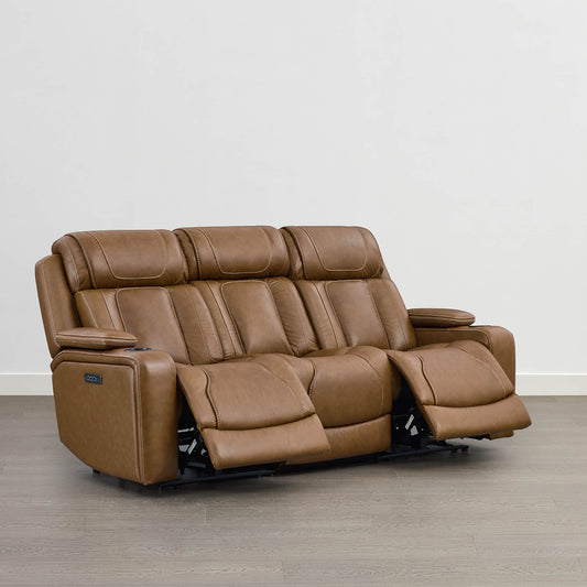 Reclining Sofa in Sable with Zero-Gravity Mechanism