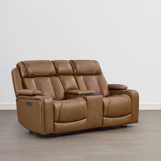 Reclining Sofa in Sable with Zero-Gravity Mechanism