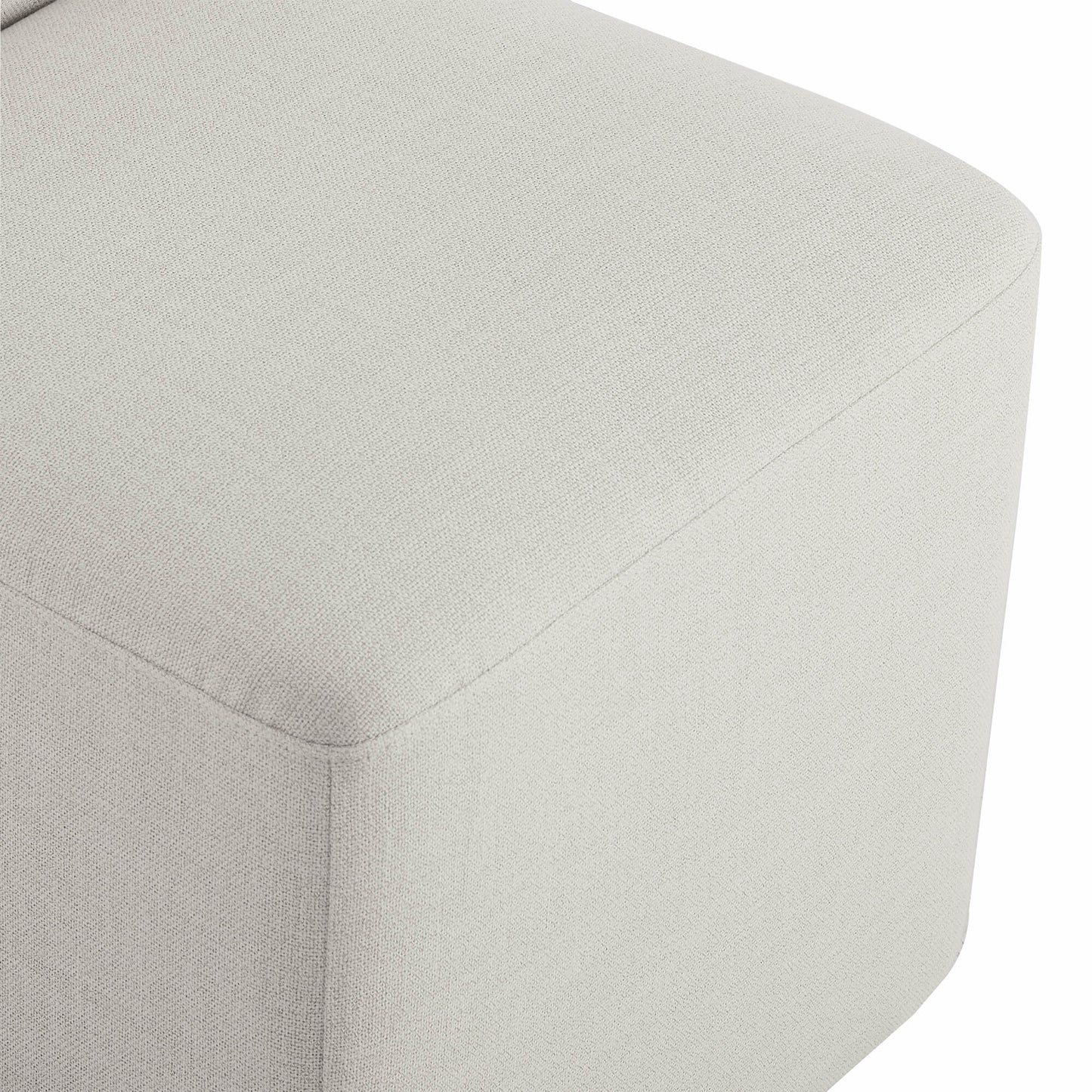 Rolling Dining Chair with Performance Fabric and Casters