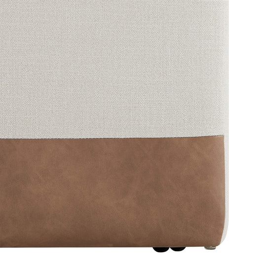 Rolling Dining Chair with Performance Fabric and Casters