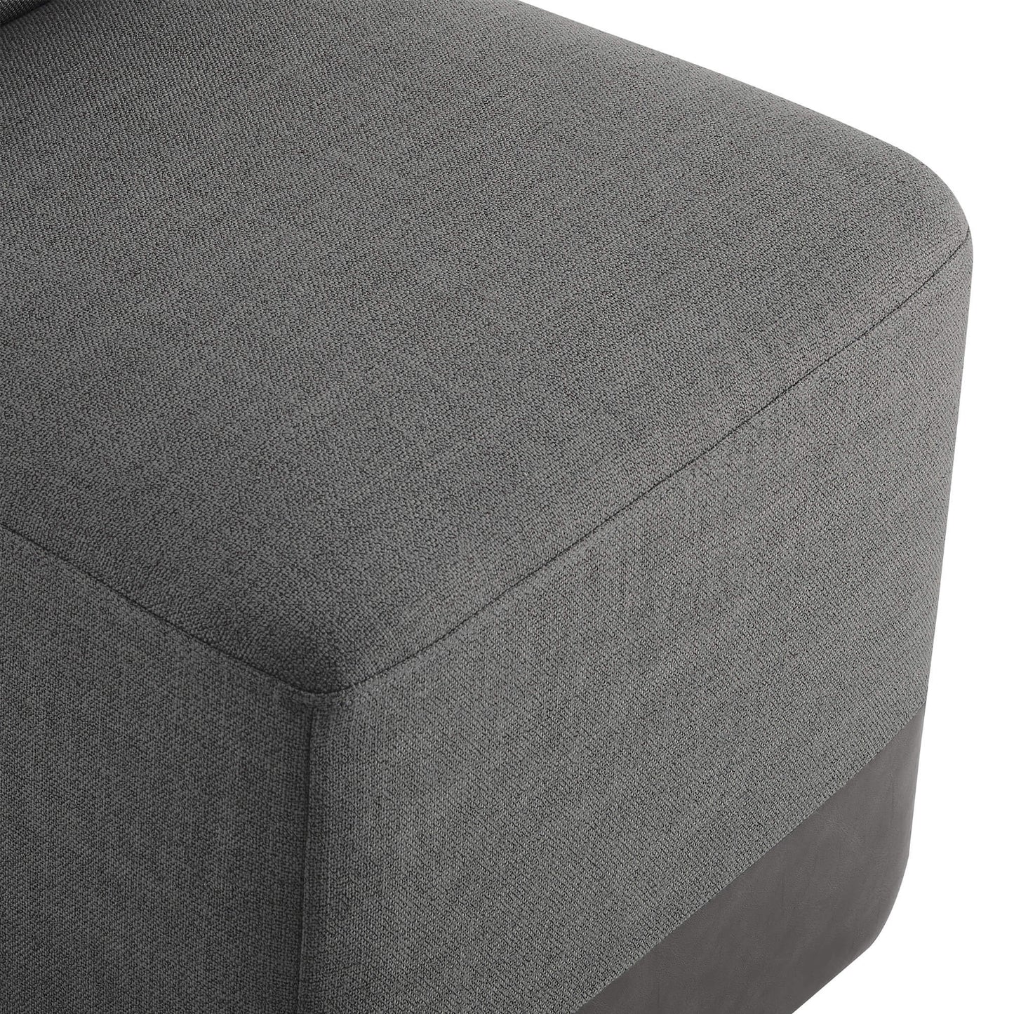 Rolling Dining Chair with Performance Fabric and Casters