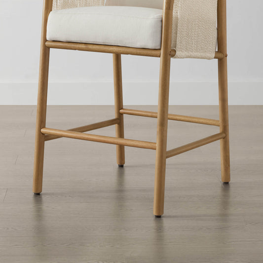 Rope Counter Stools with Modern Design and Elegant Finish