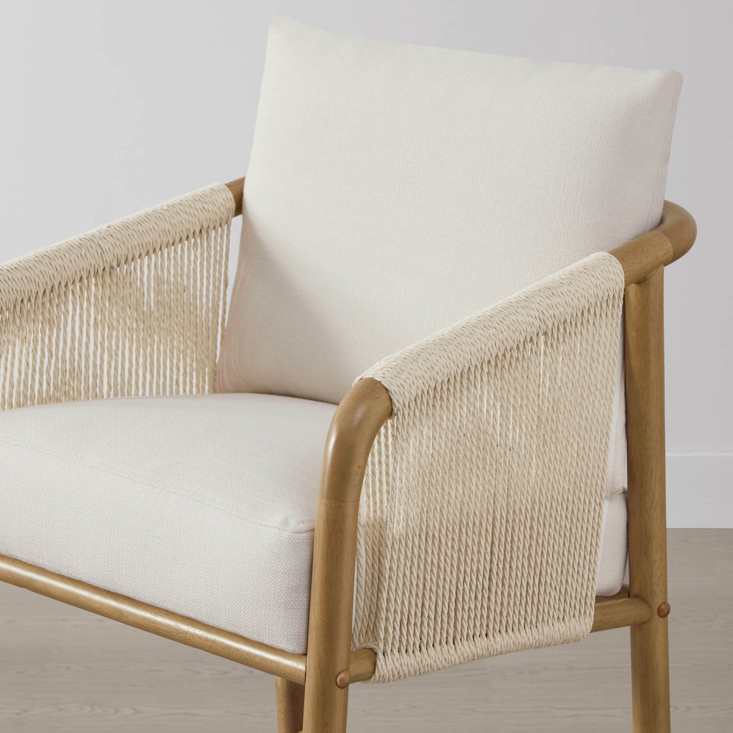 Rope Counter Stools with Modern Design and Elegant Finish