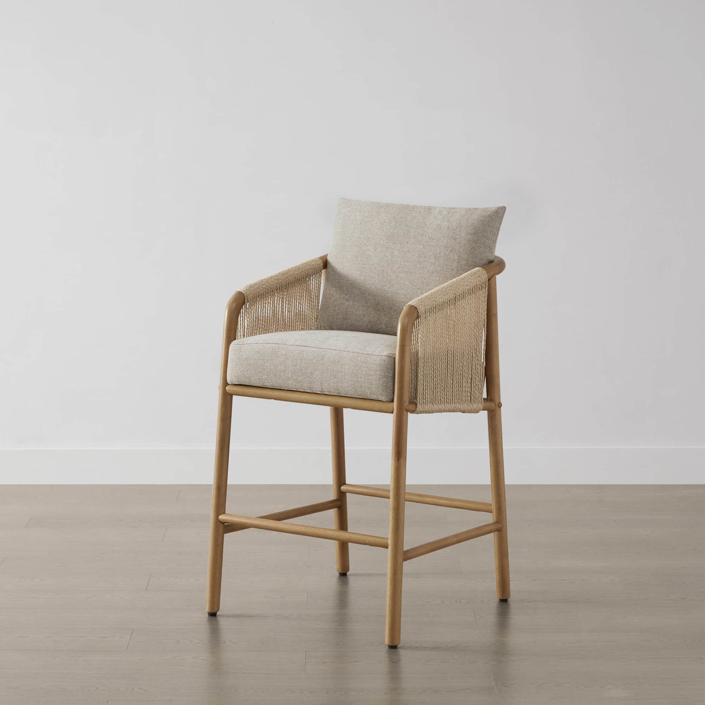 Rope Counter Stools with Modern Design and Elegant Finish