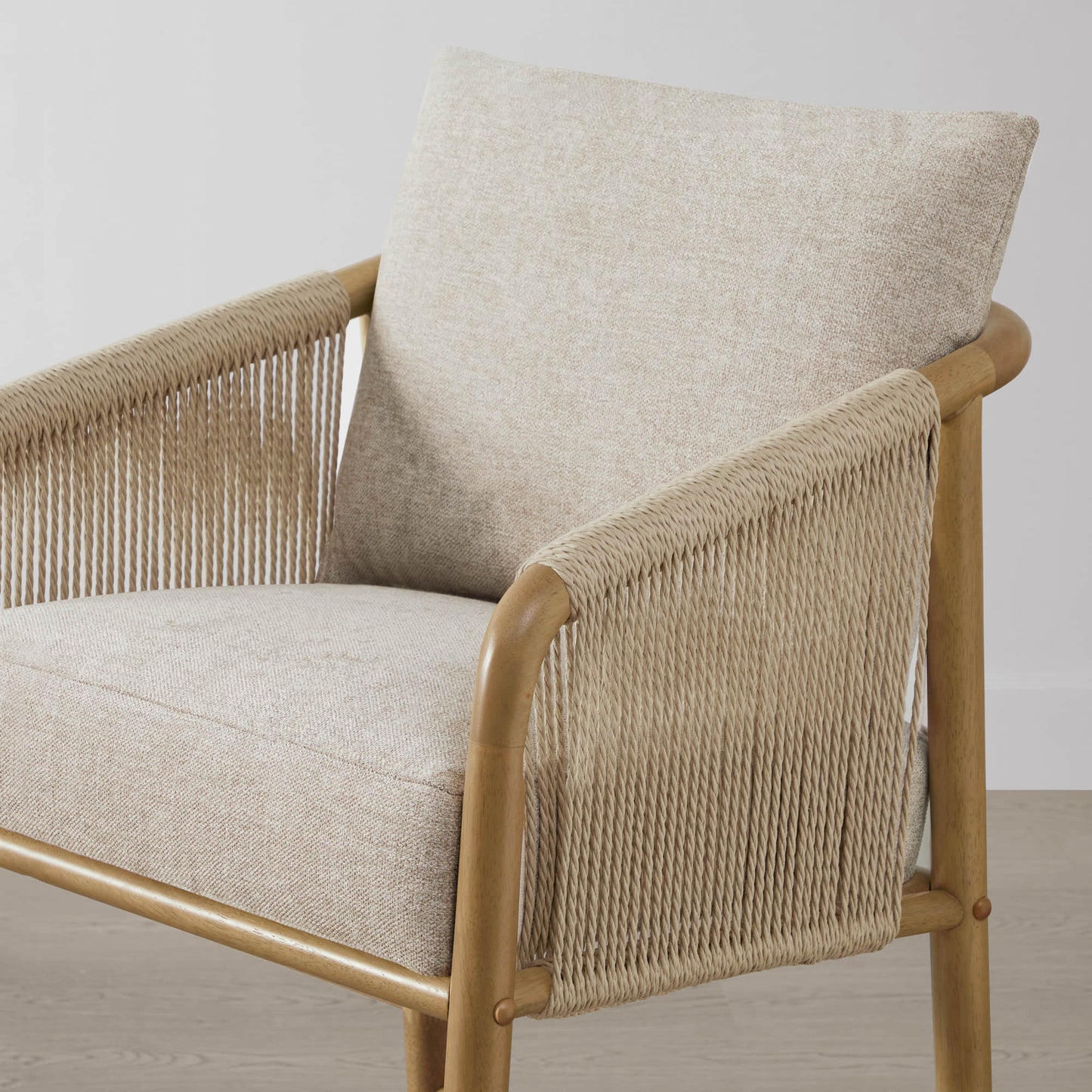 Rope Counter Stools with Modern Design and Elegant Finish
