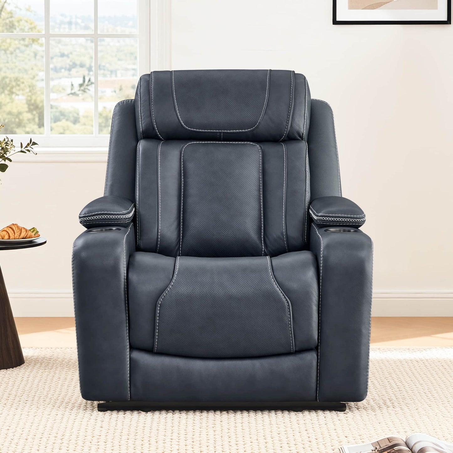Sable Triple-Motor Power Recliner with Storage Compartment