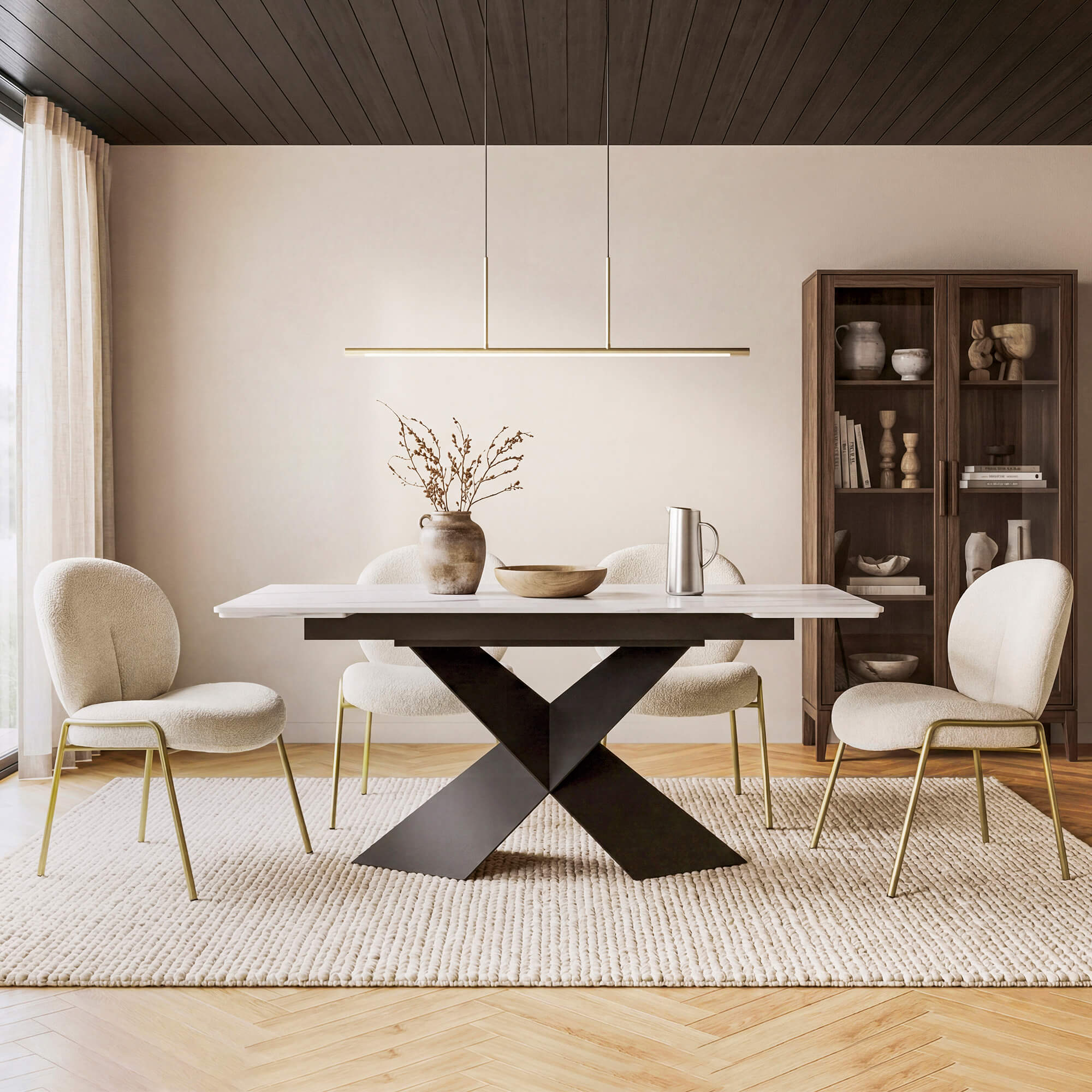 Sean extendable dining table from SofaNest