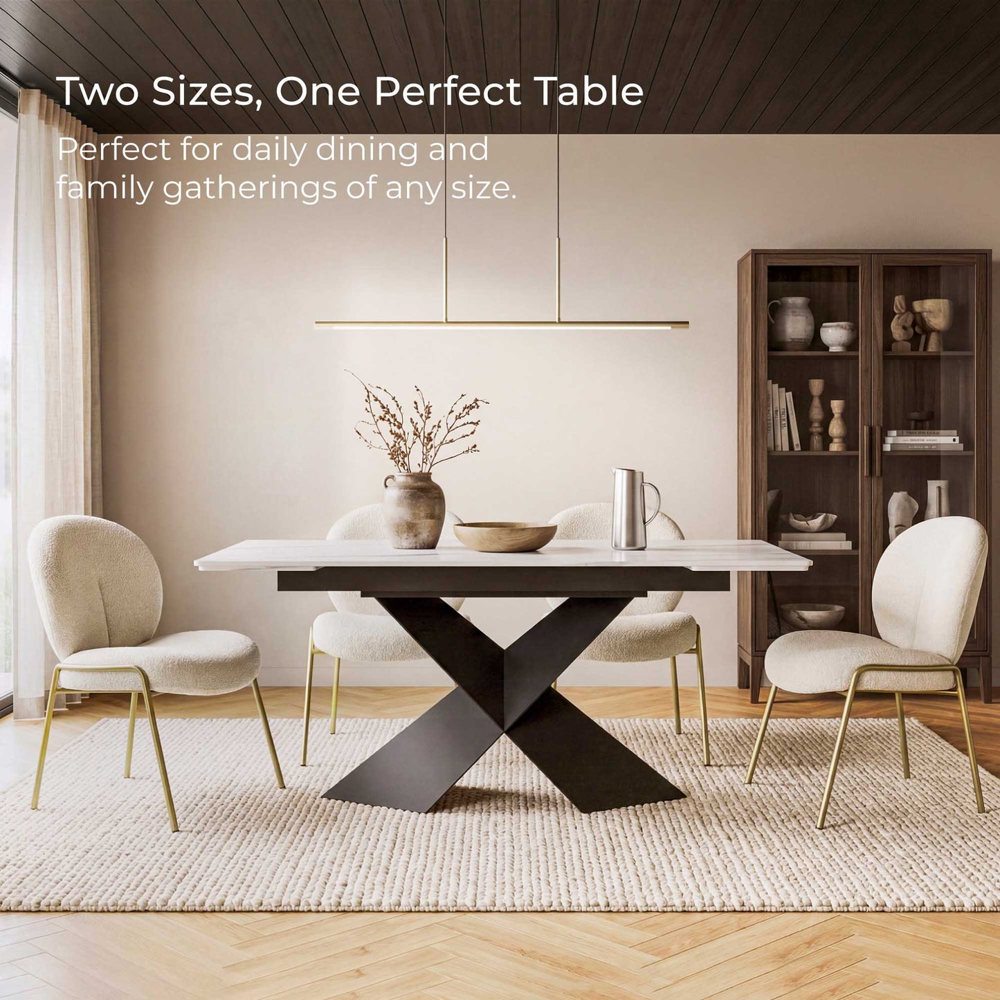 Sean extendable dining table from SofaNest
