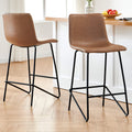 Shiloh Counter Stool with Solid Wood Frame