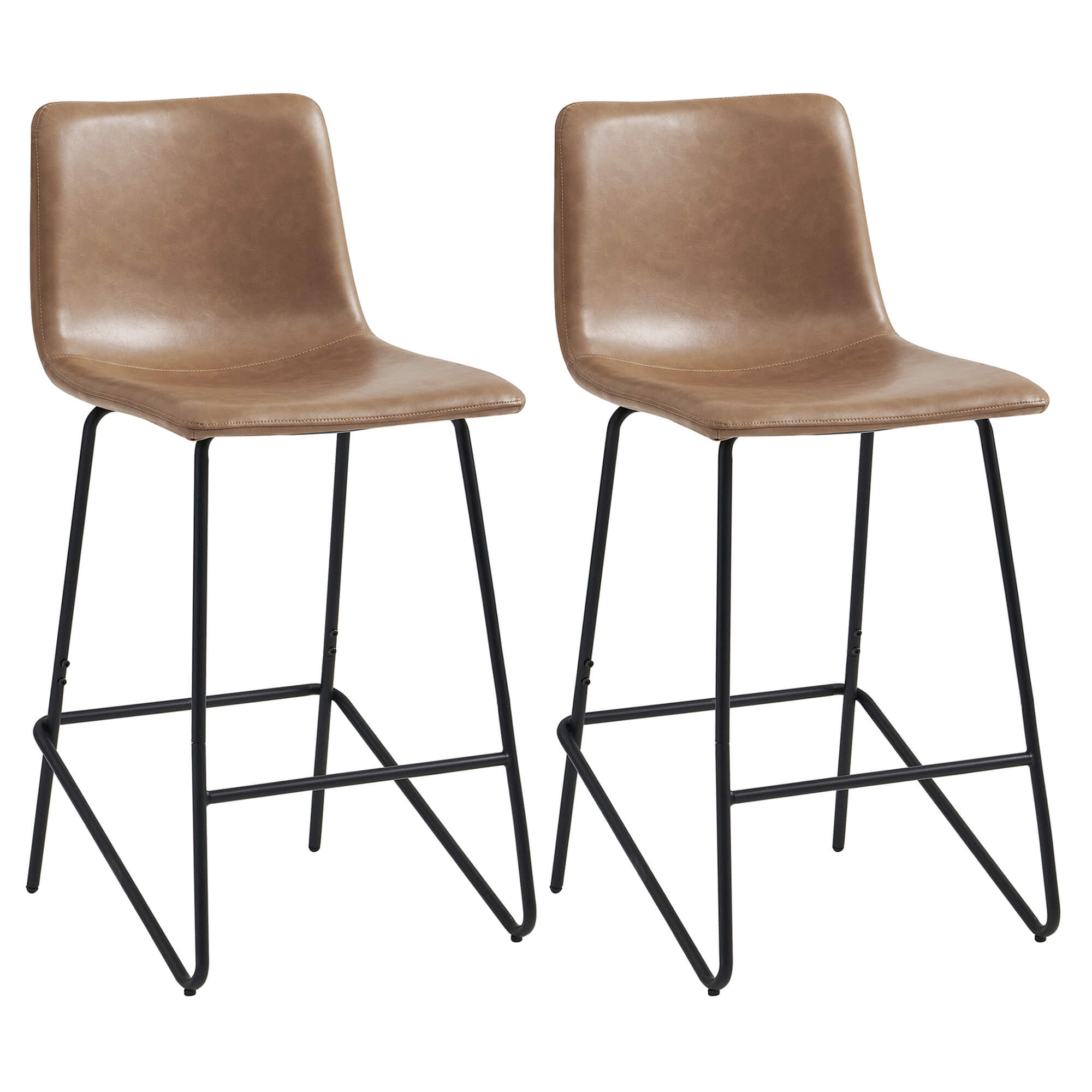 Shiloh Counter Stool with Solid Wood Frame