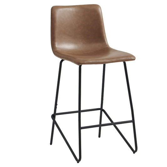 Shiloh Counter Stool with Solid Wood Frame