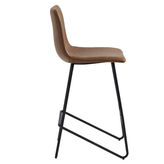 Shiloh Counter Stool with Solid Wood Frame