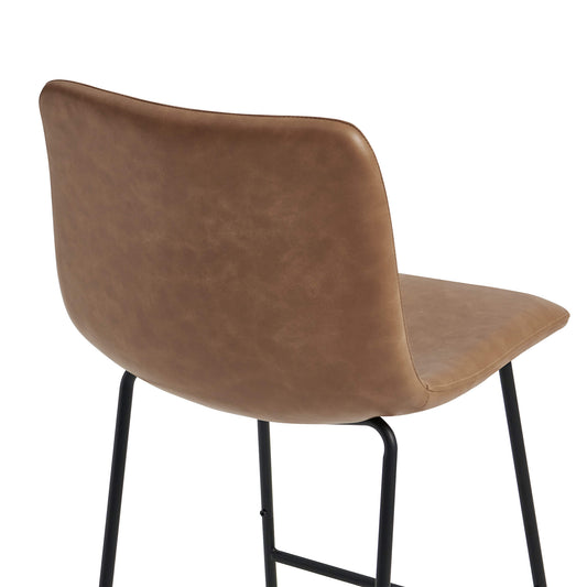 Shiloh Counter Stool with Solid Wood Frame