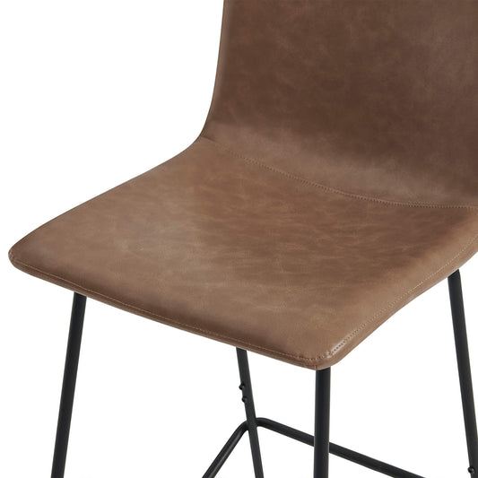 Shiloh Counter Stool with Solid Wood Frame