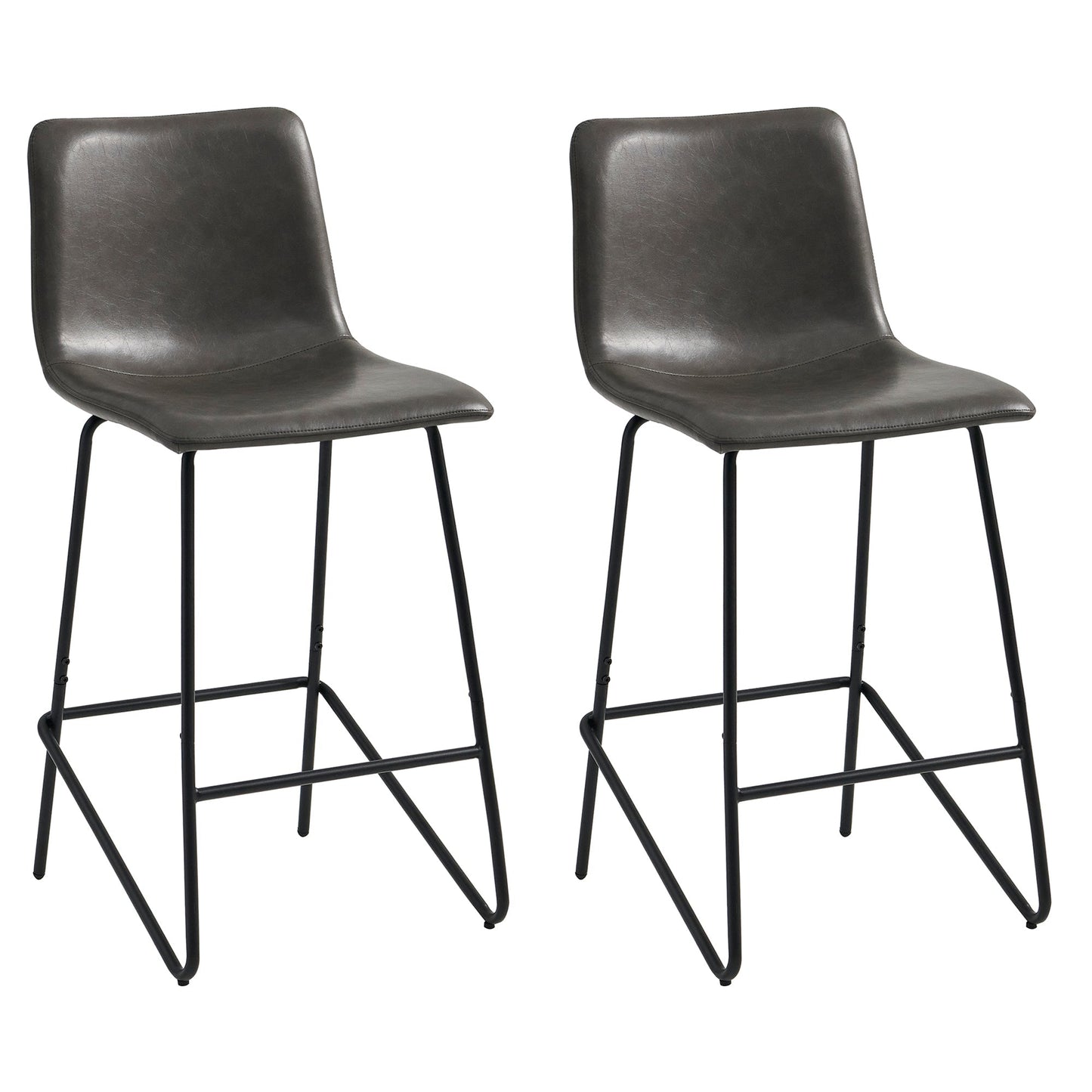 Shiloh Counter Stool with Solid Wood Frame