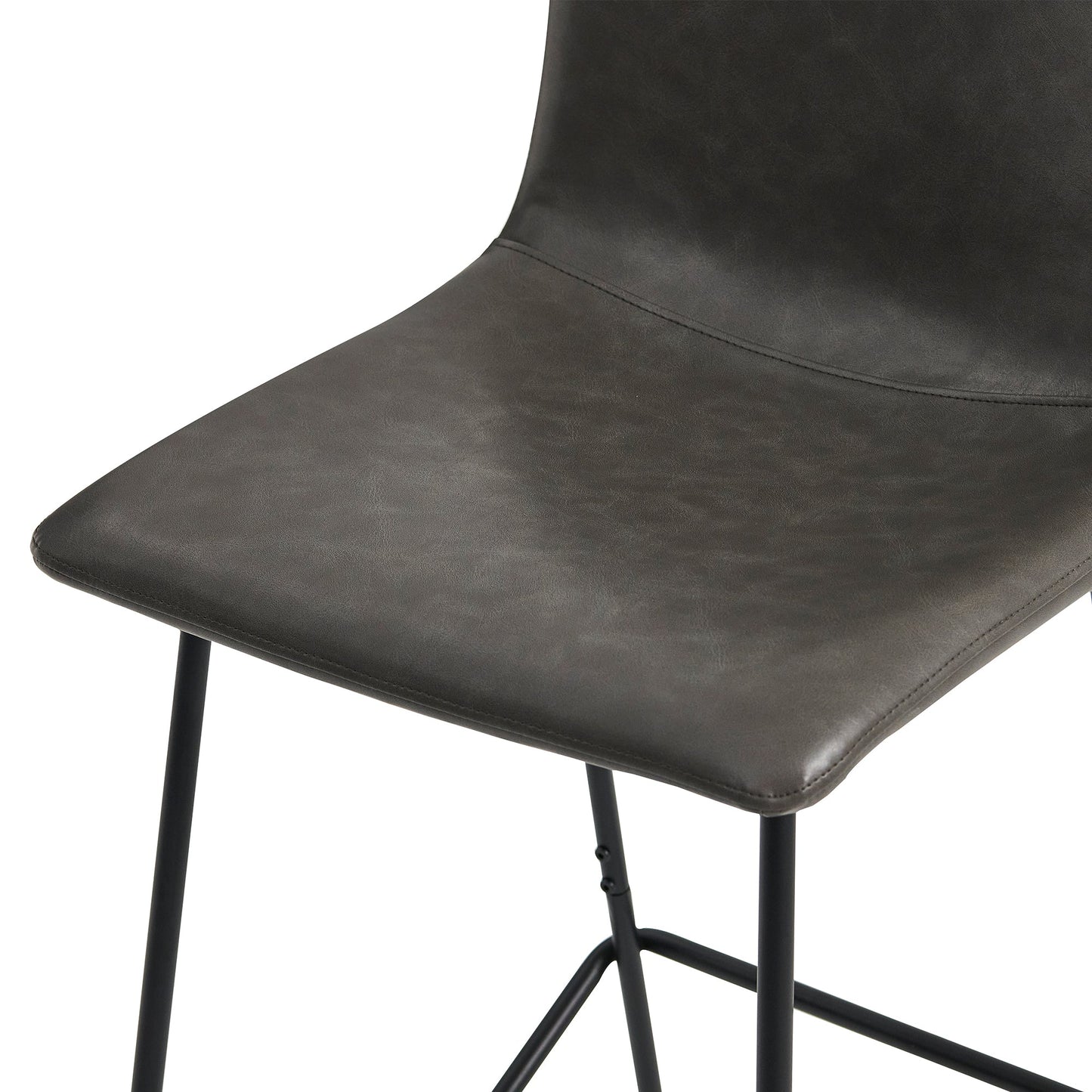 Shiloh Counter Stool with Solid Wood Frame